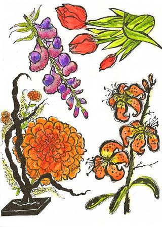 Tiger Lily & Tulip Duet - Lindy's Stamp Gang