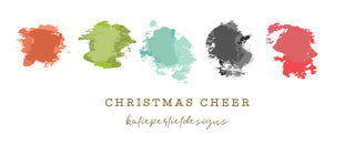 CHRISTMAS CHEER by Katie Pertiet SHIMMER Shaker 5-pack