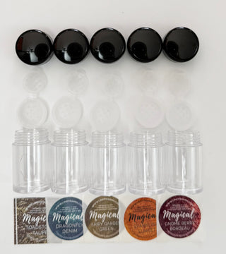 Shaker 5-pack + Stickers