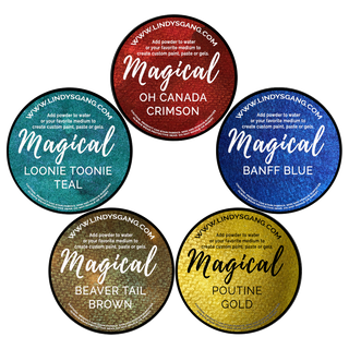 Shaker 5-pack + Stickers