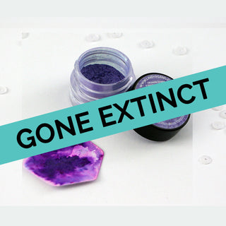 French Lilac Violet SHIMMER Magical Jar