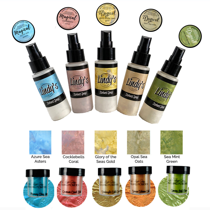 Mermaid Seashells SHIMMER 3-pack – Lindy's Gang Store