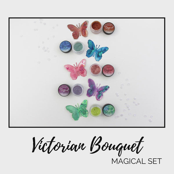 Victorian Bouquet Lindy's Stamp Gang Shimmering Embossing Powder Set – This  and That Craft Shop