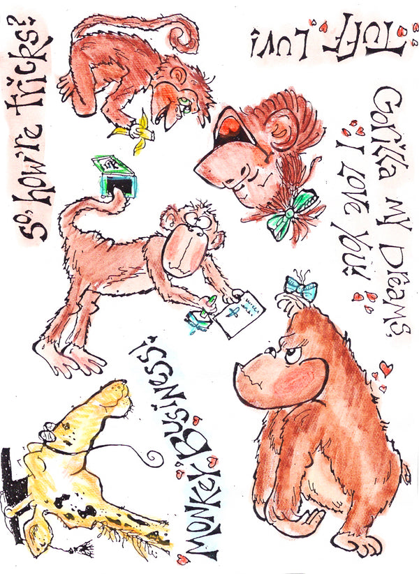 Monkey Tricks' Gang - Lindy's Stamp Gang