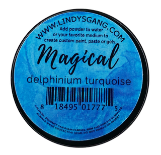 Delphinium Turquoise - Lindy's Stamp Gang