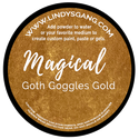Goth Goggle Gold Magical Jar - Lindy's Gang Store