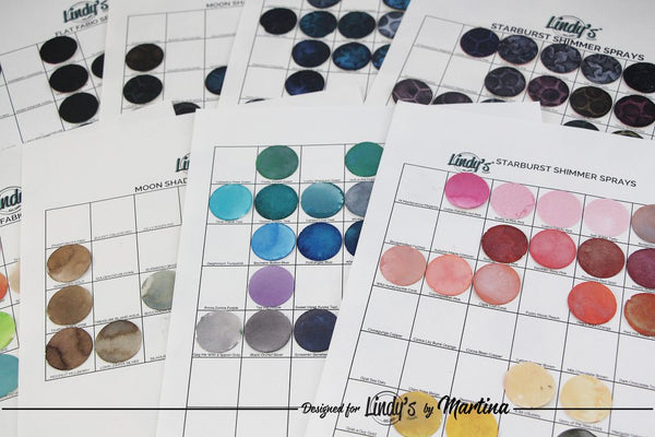 Printable Color Swatch Charts - Lindy's Stamp Gang